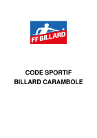 Code sportif Carambole 2023-2024