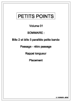 PETITS POINTS vol 01