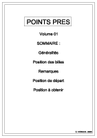 POINTS PRES VOL 01